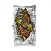 Foil-Packet Steak and Asparagus image