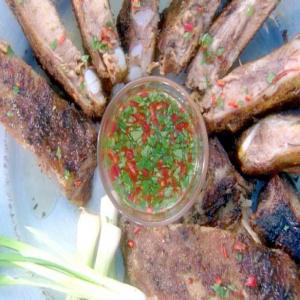 Pork Back Ribs with Spicy Dipping Sauce_image