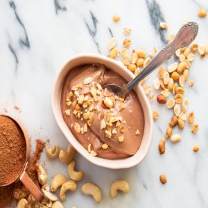 Salted Chocolate-Peanut Butter Vegan Nice Cream_image