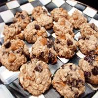 Dark Chocolate and Butterscotch Oatmeal Cookies image