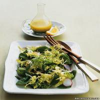 Frisee and Baby-Spinach Salad image