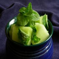 Fresh Mint Melon Ball Salad_image