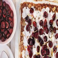 Rustic Cherry Tart with Ricotta and Almonds image