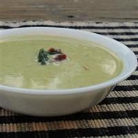 Asparagus Cheese Soup image