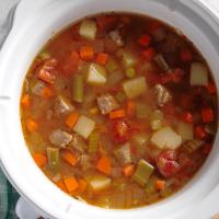 Slow-Cooker Vegetable Soup image