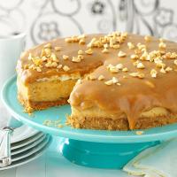 Sweet & Salty Peanut Butter Cheesecake image