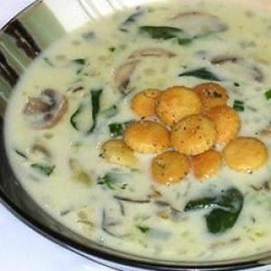 Oyster and Spinach Chowder_image