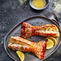 Air Fryer Lobster Tails with Lemon-Garlic Butter image