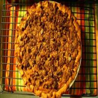 Pumpkin Cream Cheese Pie with Pecan Topping_image