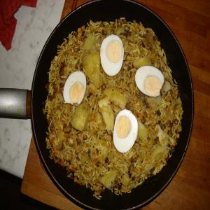 Lentils With Rice and Potato_image
