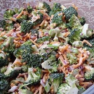 Make-Ahead Broccoli Salad with Bacon and Cheese_image