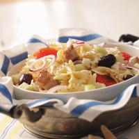 Mediterranean Tuna Pasta Salad image