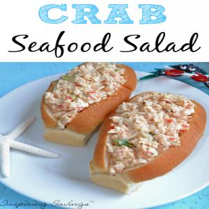 Fake Crab Seafood Salad Recipe For Sandwiches_image