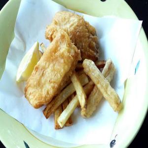Halibut fish and chips_image
