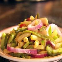 Sweet and Sour Bean Salad image
