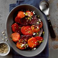Roasted Beets with Orange Gremolata and Goat Cheese image