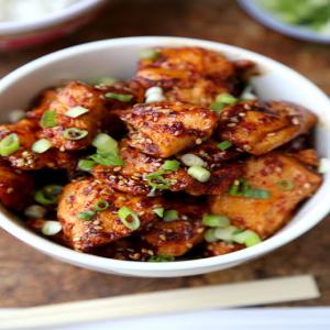 Korean Sticky Chicken Recipe - (4.3/5)_image