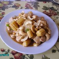 Cashew Chicken with Water Chestnuts image