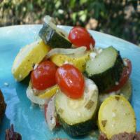 Summer Vegetables in Parchment Paper_image