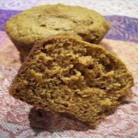 Pumpkin Muffins With Crystallized Ginger image