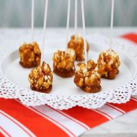 Mini Caramel-Apple Popcorn Balls_image