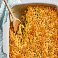 Macaroni and Cheesy Chicken Baked Casserole_image