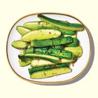 Spicy Lightly Pickled Cucumbers image