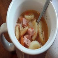 Mr. Food Butter Bean and Ham Soup_image