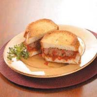 Italian Meat Loaf Sandwiches image