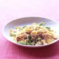 Orzo with Chicken, Corn, and Green Beans_image