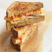 Rustic Honey Mustard-Chicken Grilled Cheese image