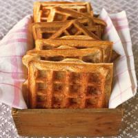 Gingerbread Belgian Waffles image