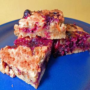 Spicy White Chocolate-Blueberry Brownies image