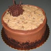 Non-Dairy Chocolate Cake with German Chocolate Frosting_image