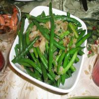 Green Beans With Caramelized Shallots_image
