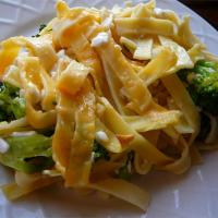 Broccoli Noodles and Cheese Casserole image
