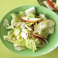 Napa Cabbage Salad with Apples and Caraway Seeds image