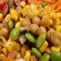Corn, Edamame and Bean Salad_image