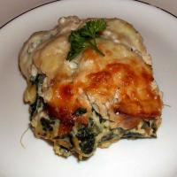 Crab and Spinach Lasagna image