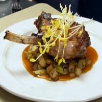 Brined Pork Chops with Apple Hash_image
