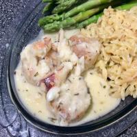 Easy Sea Scallops with Crab Hollandaise image
