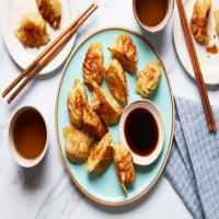 Pan-Fried Chicken and Cabbage Dumplings image
