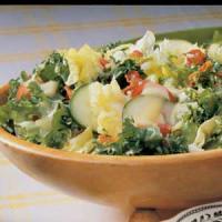 Salad with Egg Dressing image