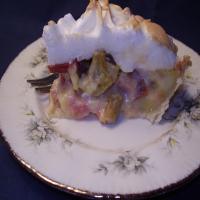 Big Grandma's Rhubarb Cream Pie image