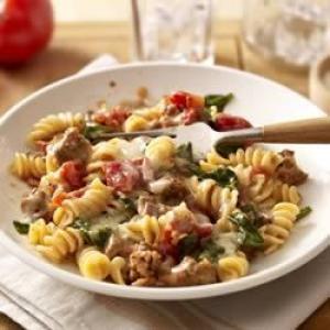 Kraft Natural® Tomato and Spinach Pasta Toss_image