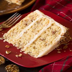 Butter Pecan Cake (with Cream Cheese Frosting) - Cooking Classy_image