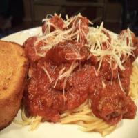 My Semi Homemade Meaty Spaghetti Sauce_image