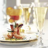 Marinated Shrimp with Champagne Beurre Blanc image