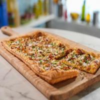 Bacon, Onion and Cheese Tart image