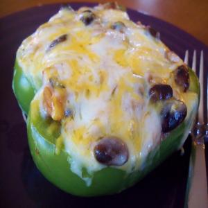 Vegetarian Mexican Stuffed Peppers image